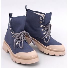 Blaue Trekking-Sneaker 1