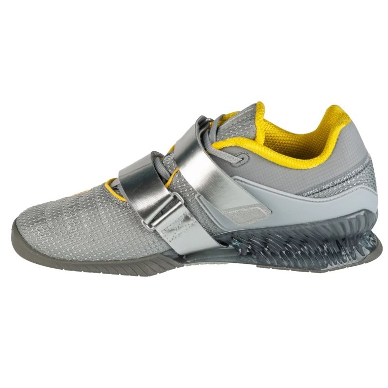 Nike Romaleos 4 CD3463-002 grau-gelbe Trainingsschuhe 1