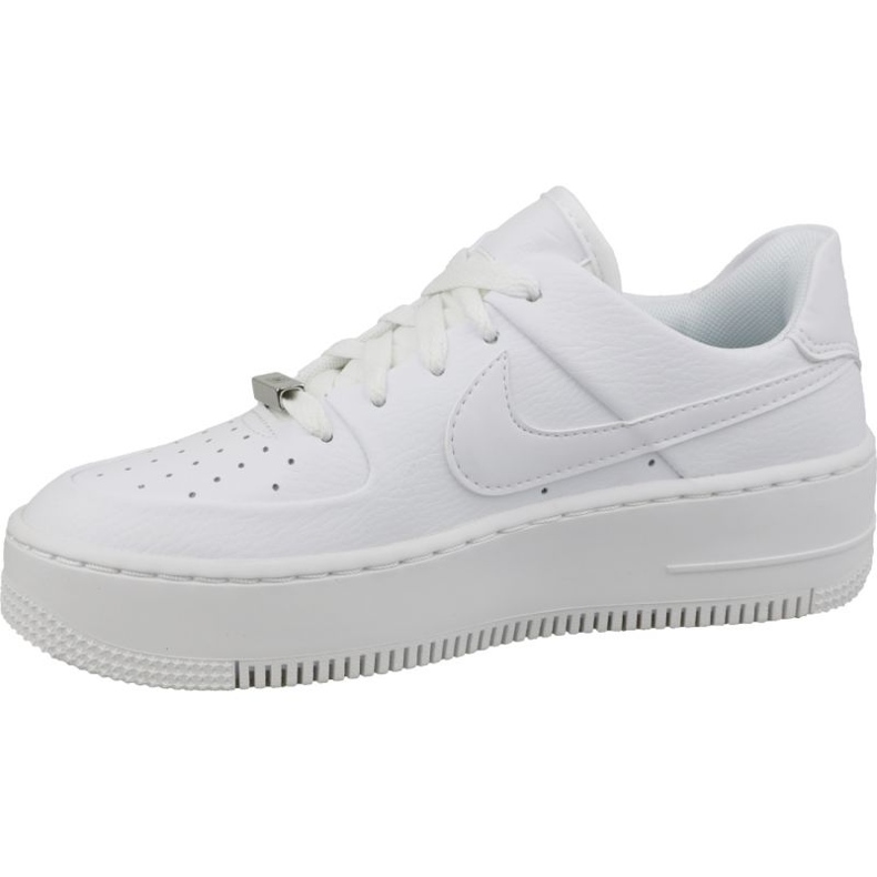 Nike Air Force 1 Sage Low AR5339-100 weiße Lederschuhe 1