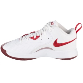 Nike Hyperset 2 FQ7070-106 Volleyballschuhe weiß/rot 1