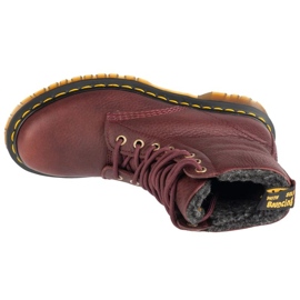 Dr. Martens Dr. Schuhe Martens 1460 DM31873600 Grace Isoliert rot 2