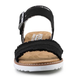 Schuhe Sandalen Skechers Espadrilles Bobs Adobe Princess 113541-BLK schwarz 2
