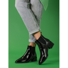 Elegante Chelsea Boots von Sergio Leone schwarz 1