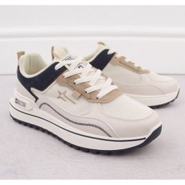 Frauen Sportschuhe Big Star NN274A092 Weiß beige 2