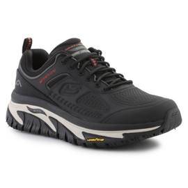 Schuhe Skechers Arch Fit Road Walker Recon 37333-Blk wasserdicht schwarz 1