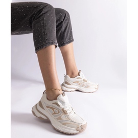 Weiße Sport-Sneaker für Damen 1