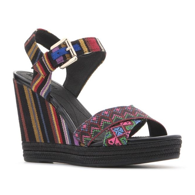 Geox D82P6G 000AW C0042 Keilschuhe mehrfarbig 2