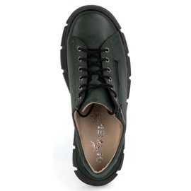 Olivier Damen Lederschuhe 1223 Grün 7