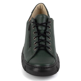 Olivier Damen Lederschuhe 1223 Grün 8