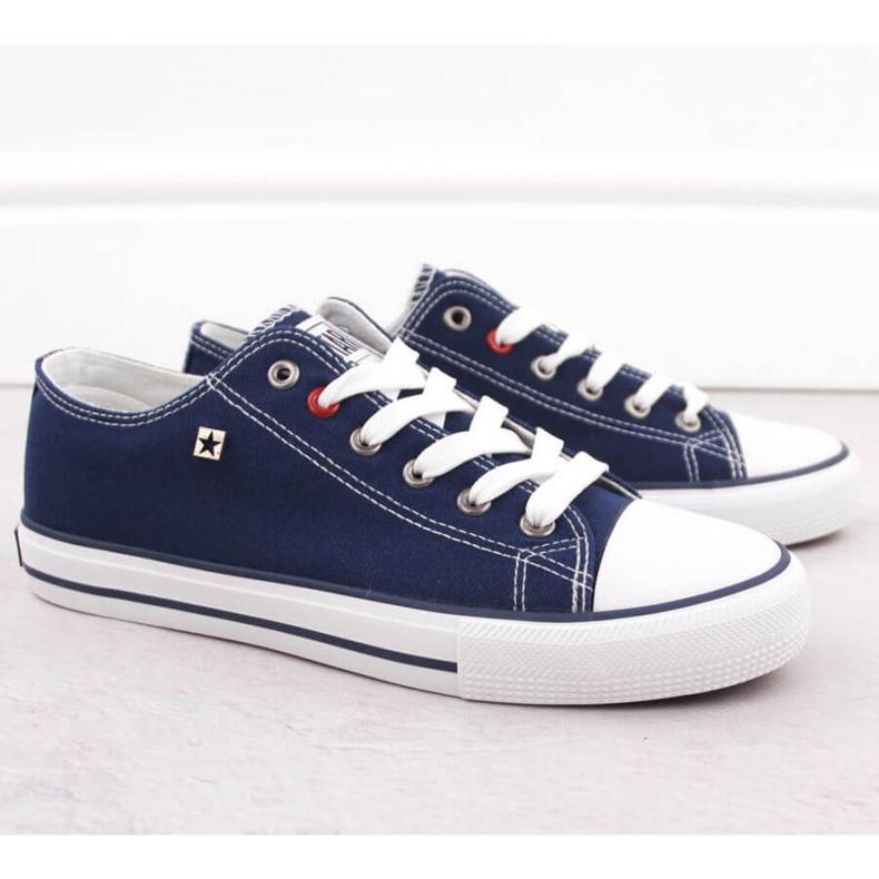 Klassische Turnschuhe Big Star NN274653 Navy Blue blau 2