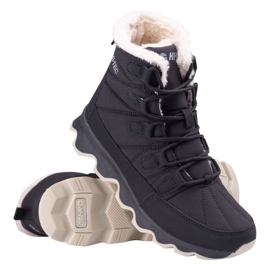 Hi-tec Schneestiefel Schwarz isoliert Schwarz 1