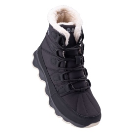 Hi-tec Schneestiefel Schwarz isoliert Schwarz 2