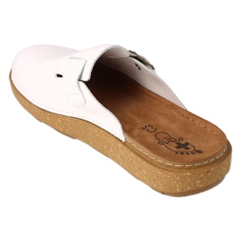 Dr.ORTO Befado Herren-Lederhausschuhe 179M004 weiß 2