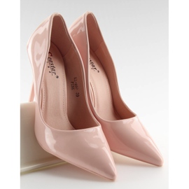 Pink lackierter pinker Damen High Heels LL-89P Pink rosa 1