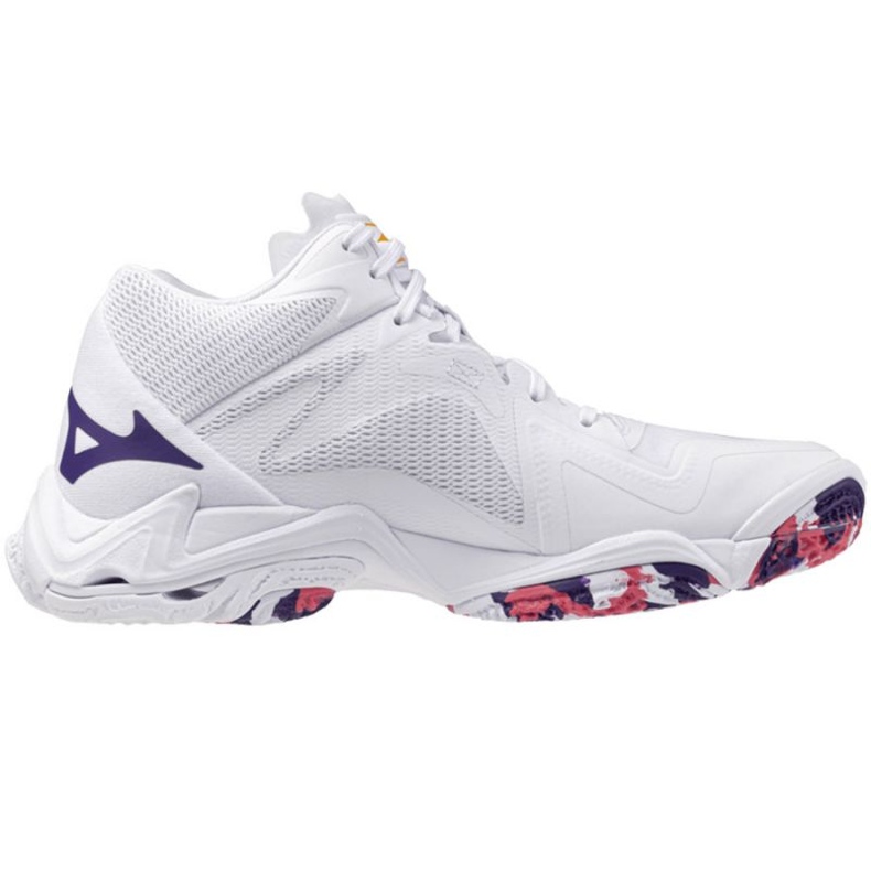 Mizuno Wave Lightning Z8 Mid V1GC240520 Weiße Schuhe 1