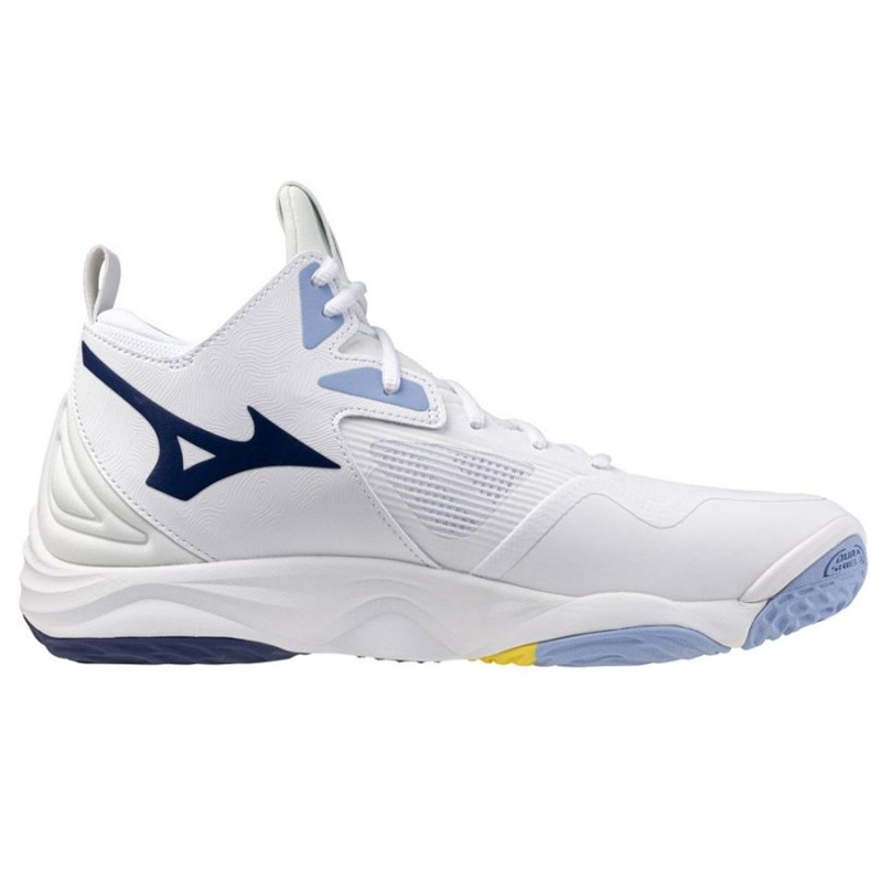 Mizuno Wave Impuls 3 Mid V1GA231797 Weiße Schuhe 1