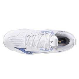 Mizuno Wave Impuls 3 Mid V1GA231797 Weiße Schuhe 2