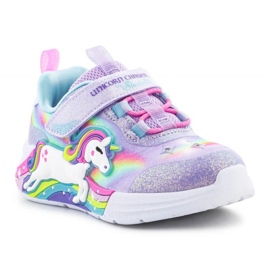 Skechers S-Lights Unicorn Chaser Schuhe für Mädchen 302298N-LVMT lila 2