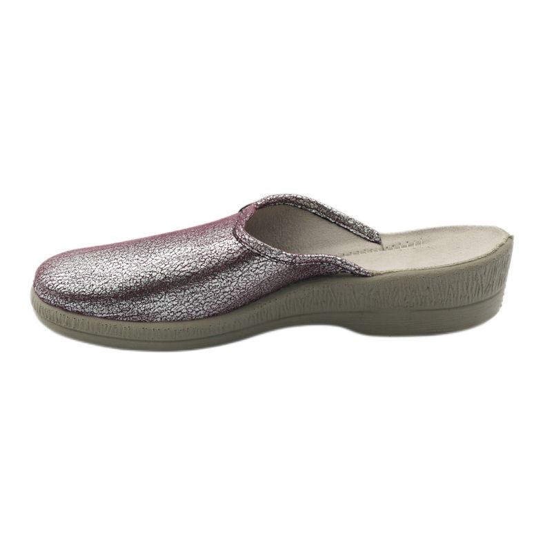 Befado Damenschuhe Hausschuhe 219d468 mehrfarbig silber- 2