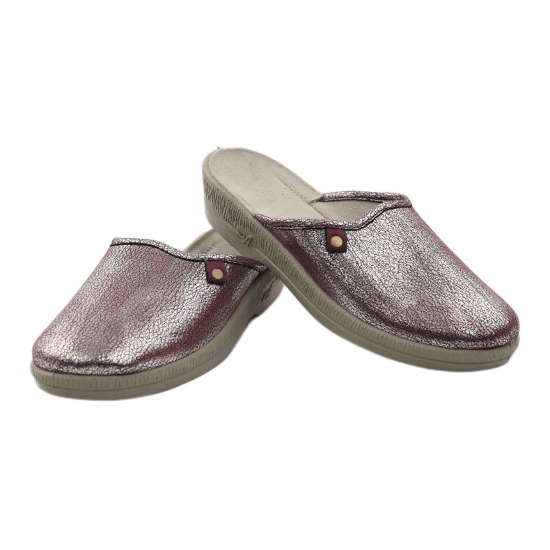 Befado Damenschuhe Hausschuhe 219d468 mehrfarbig silber- 3