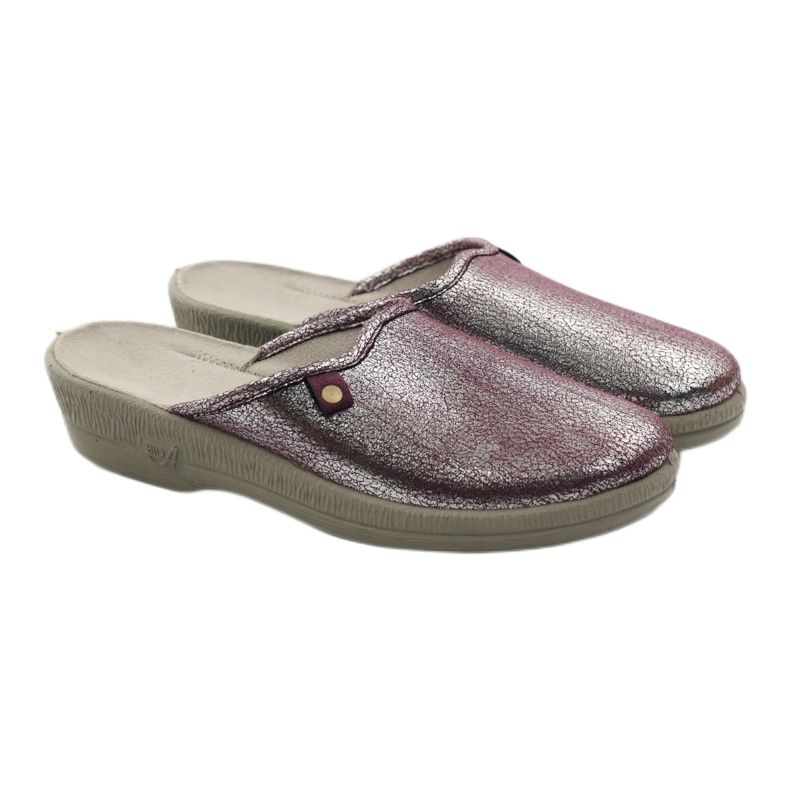Befado Damenschuhe Hausschuhe 219d468 mehrfarbig silber- 4