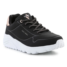 Skechers Uno Lite Metallic Mode 310384L-BLK Schuhe schwarz 6