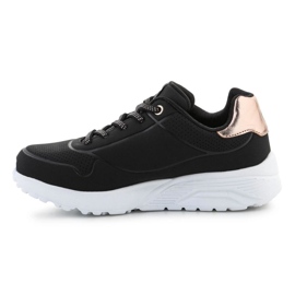 Skechers Uno Lite Metallic Mode 310384L-BLK Schuhe schwarz 9