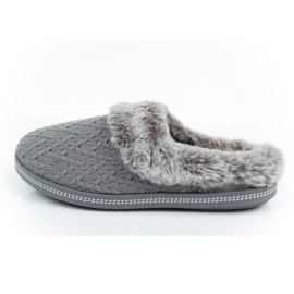 Skechers 167225/GR isolierte Damenhausschuhe, grau 9