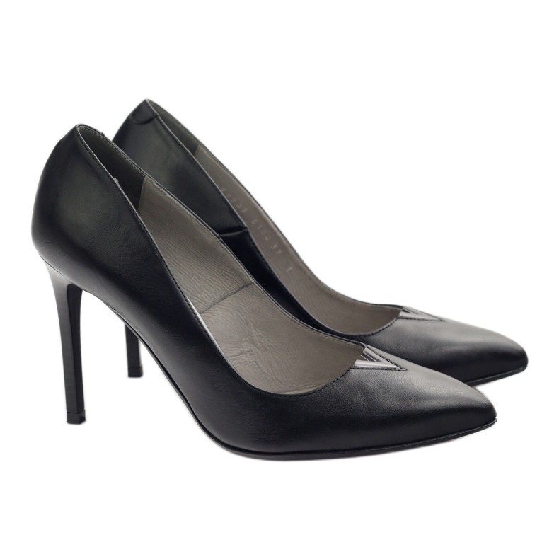 Edeo Damen-Pumps mit hohem Absatz 3180 schwarz 4