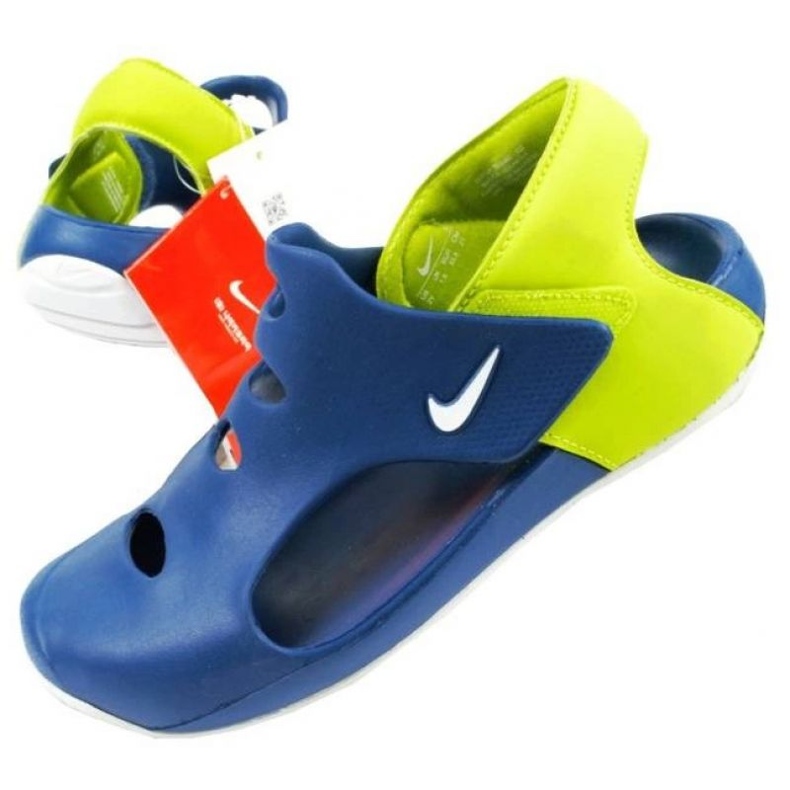 Sportschuhe Schaum Sandalen Nike DH9462-402 blau 1