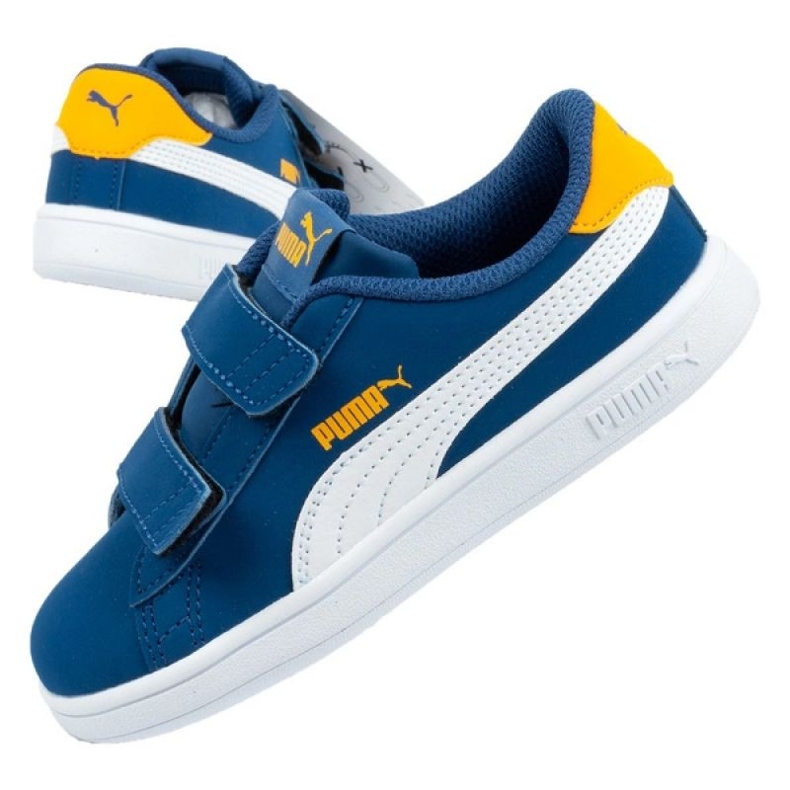 Puma Smash v2 Schuhe 365184 47 blau 1