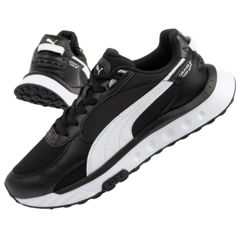 Puma Wild Rider Route Schuhe 381597 05 schwarz 1