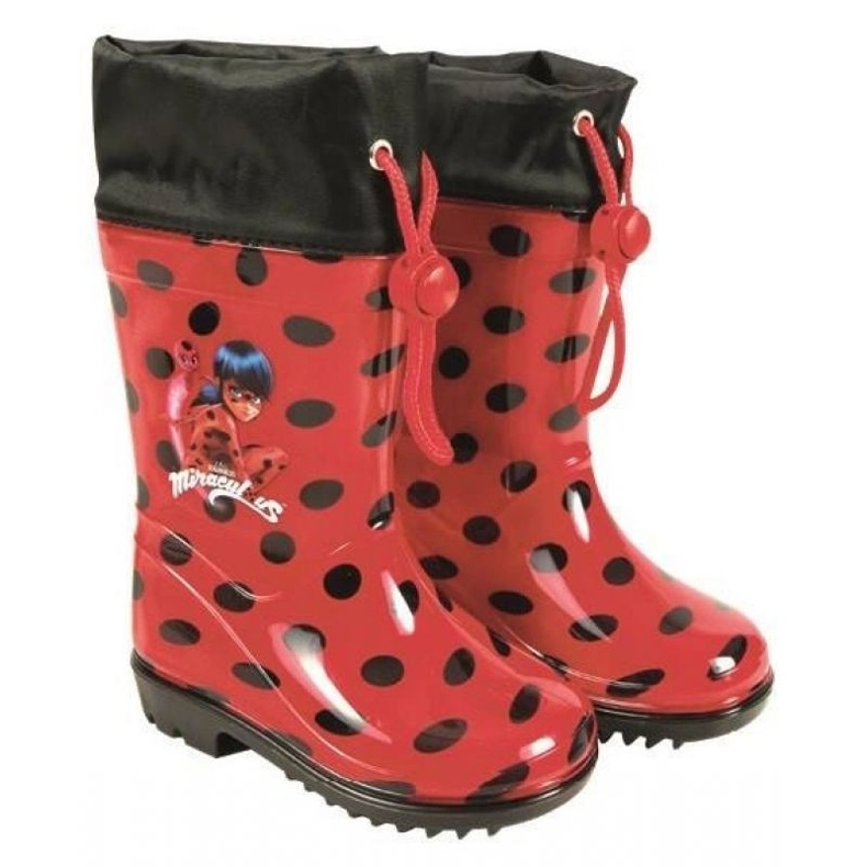 Coqui Perletti Miraculous Lady Bug Gummistiefel 98312 rot 1