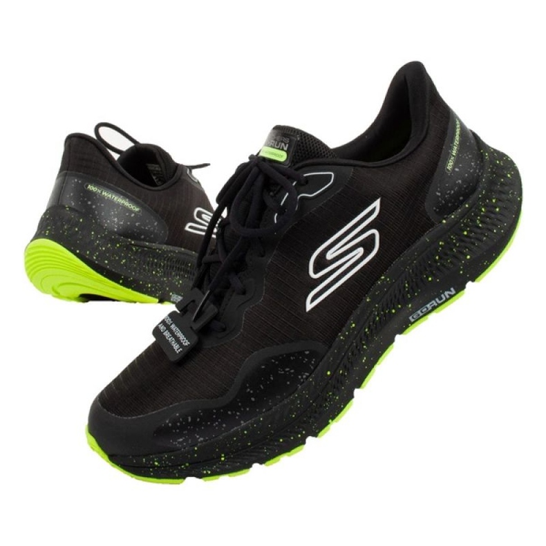 Skechers Go Run 220874/BKLM Sportschuhe schwarz 2