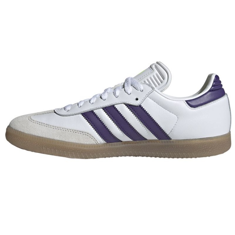 Adidas samba messi in IH8161 Weiße und violette Schuhe 1