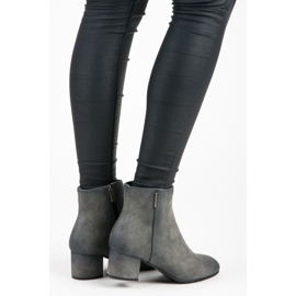 Vinceza Stiefel mit niedrigem Absatz grau 1