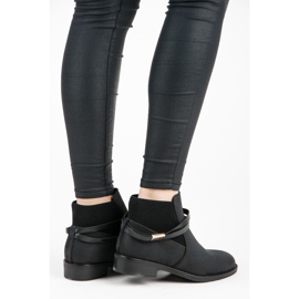 Vinceza Niedrige Jodhpur-Stiefel schwarz 1