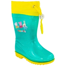 Coqui Perletti Peppa Pig Gummistiefel 98331 grün 2