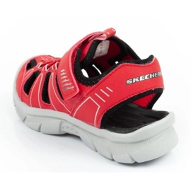 Skechers Relix 406520L/RDBK Sandalen rot 4