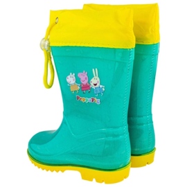 Coqui Perletti Peppa Pig Gummistiefel 98331 grün 4