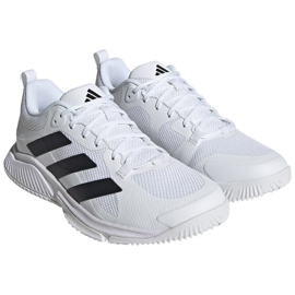 Adidas Court Team 2,0 HR1239 Volleyballschuhe weiß 3