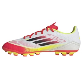 Adidas F50 League 2G/3G AG IE1262 Weiße Fußballschuhe 2