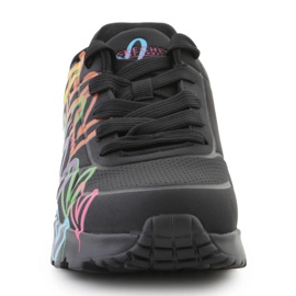 SKECHERS UNO LTE SHOCS - Die Liebe 314064L -bkmt bunte Herzen verteilen schwarz 2