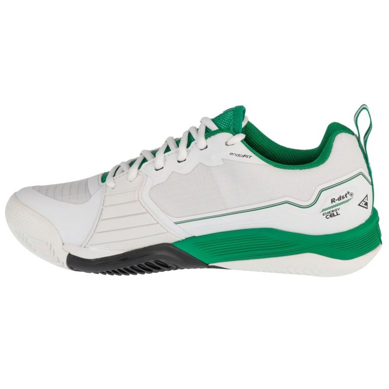 Tennisschuhe Wilson Rush Pro 4.5 Clay WRS334350 Weiß und Grün 1