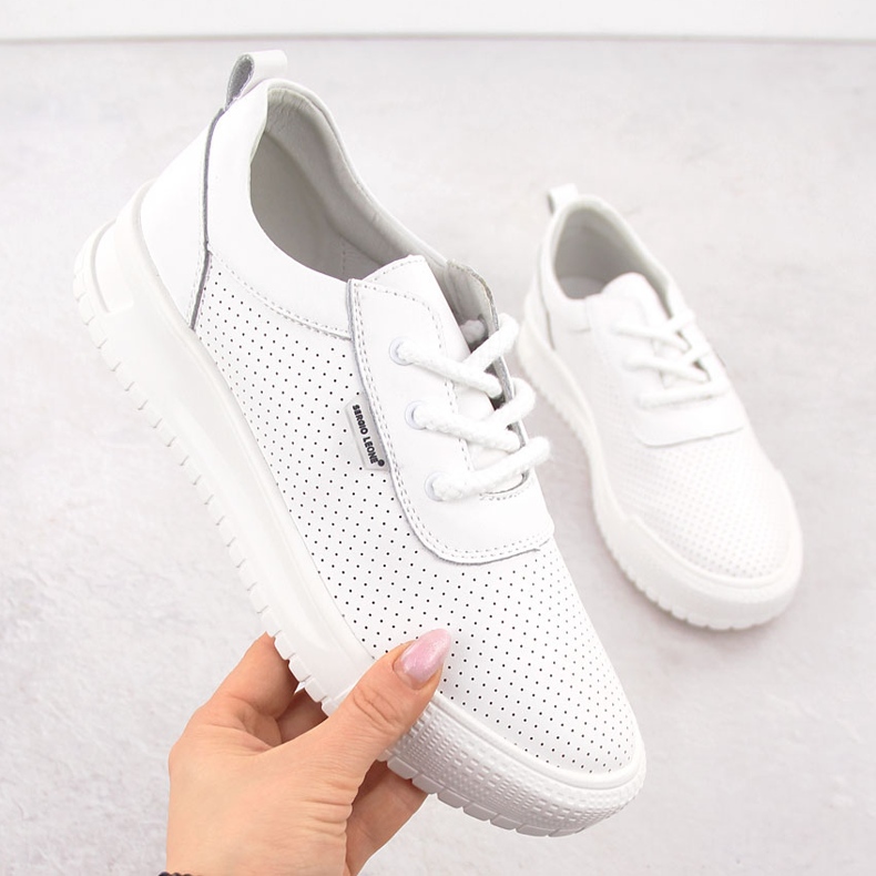 Weißer Sergio Leone SP-102 Perfo 1