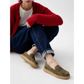 Grüne Wildleder -Frauen für Frauen 1