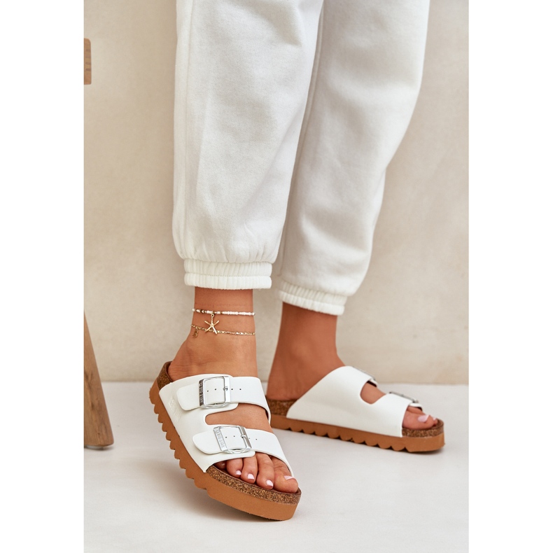 Klassische Frauen Big Star LL274480 Weiß 2