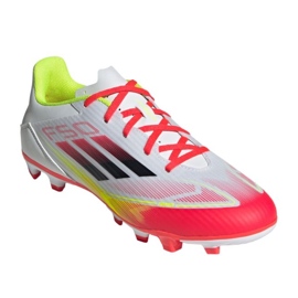 Adidas F50 Club FG/Mg IE1243 Weiße Fußballschuhe 1
