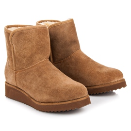 Coco Perla Mukluki auf der Plattform braun 1