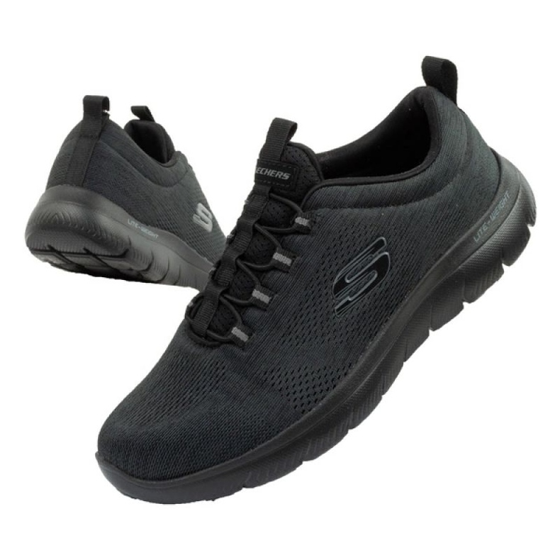 Skechers Summits-Louvin 232186/BBK-Schuhe schwarz 1